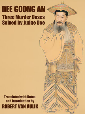 cover image of Dee Goong an (Three Murder Cases Solved)